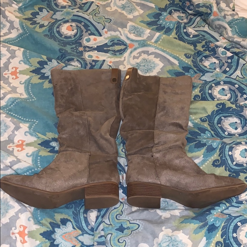 Target beige/suede like boots